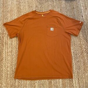 Carhartt Men's Rust Short Sleeve Tee